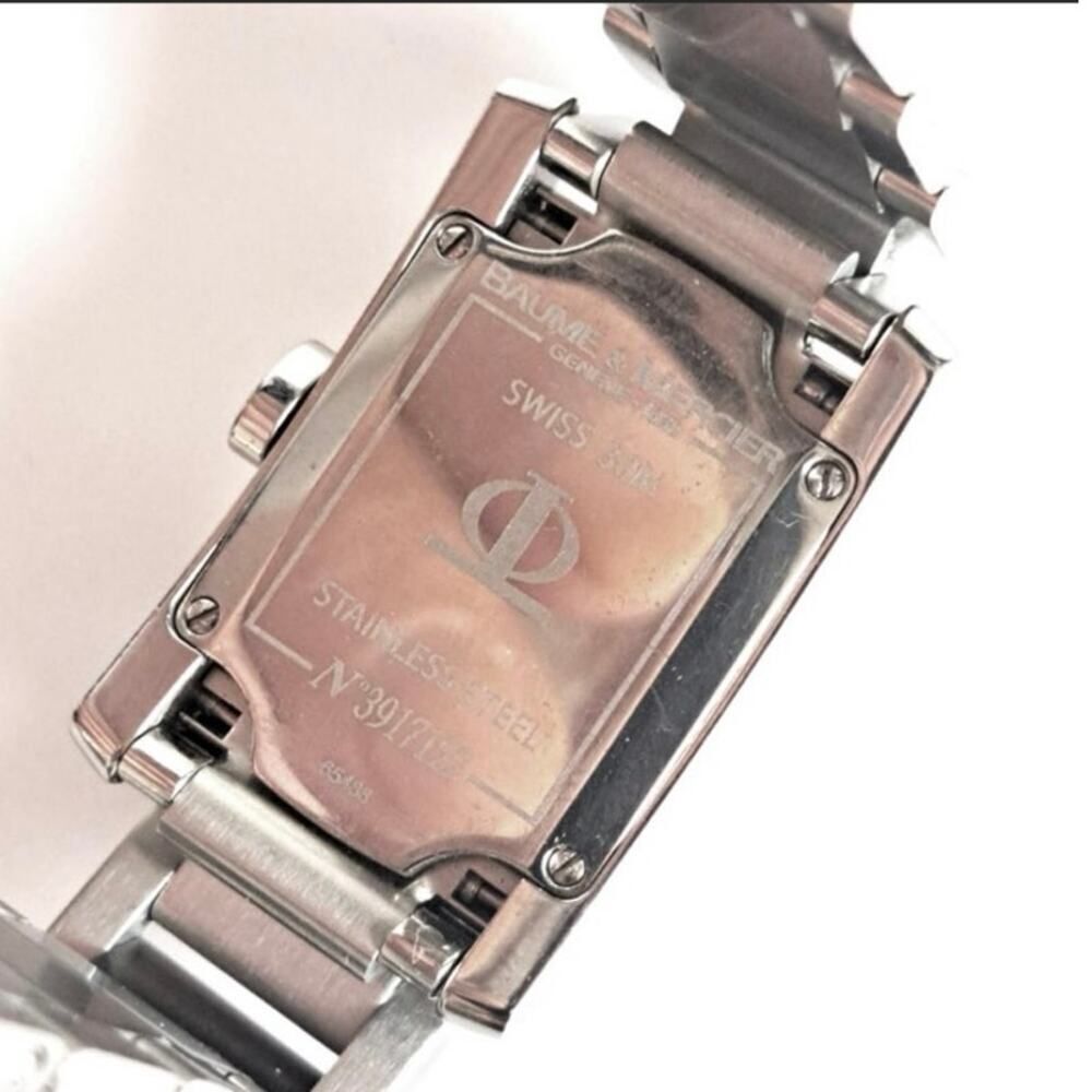 Baume & Mercier Hampton Stainless Watch Pink Dial - Picture 8 of 9